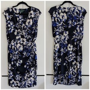 Blue Floral Lauren Dress
